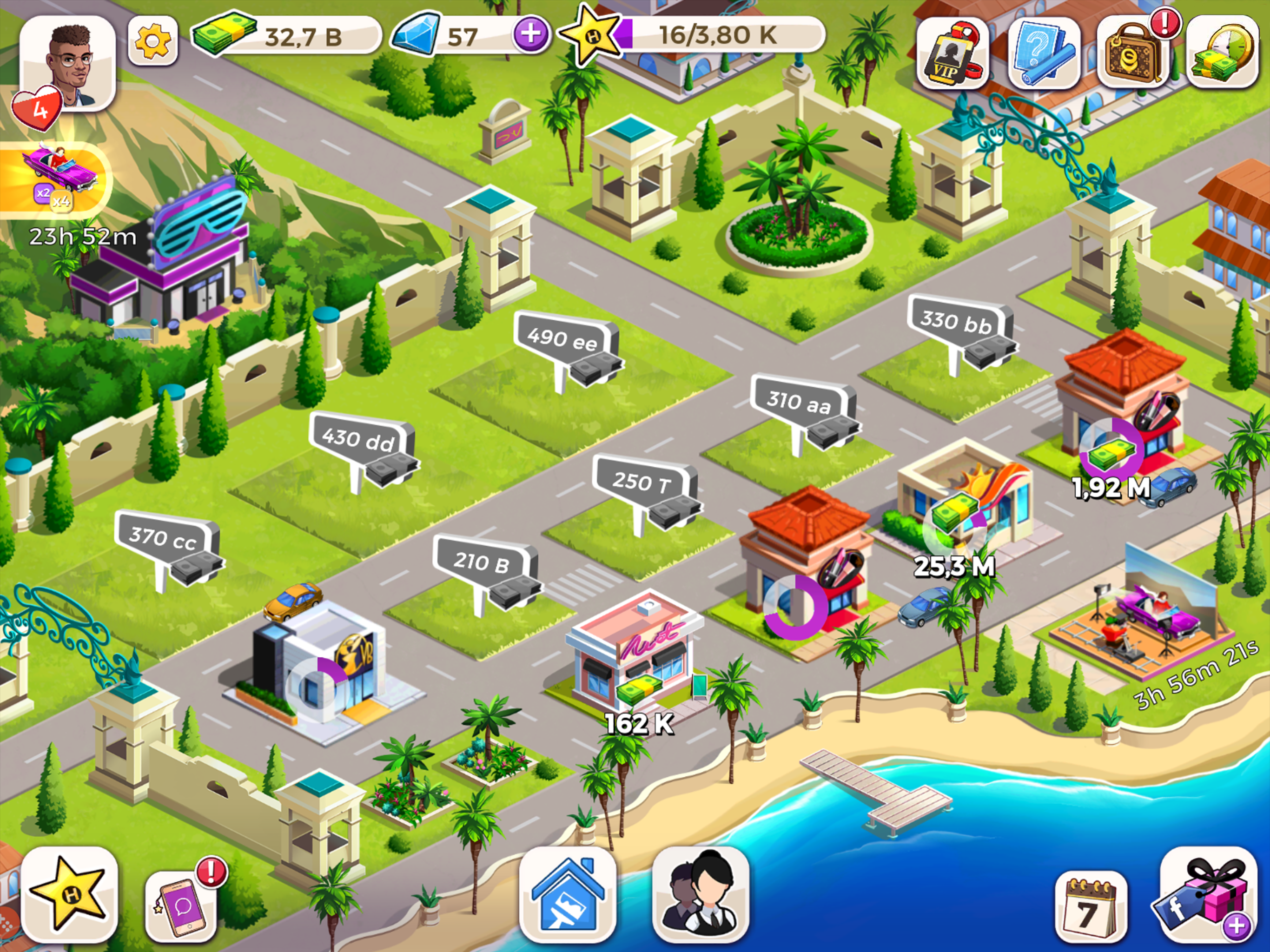 Project Fame: Idle Hollywood Game for Glam Girls Game Screenshot