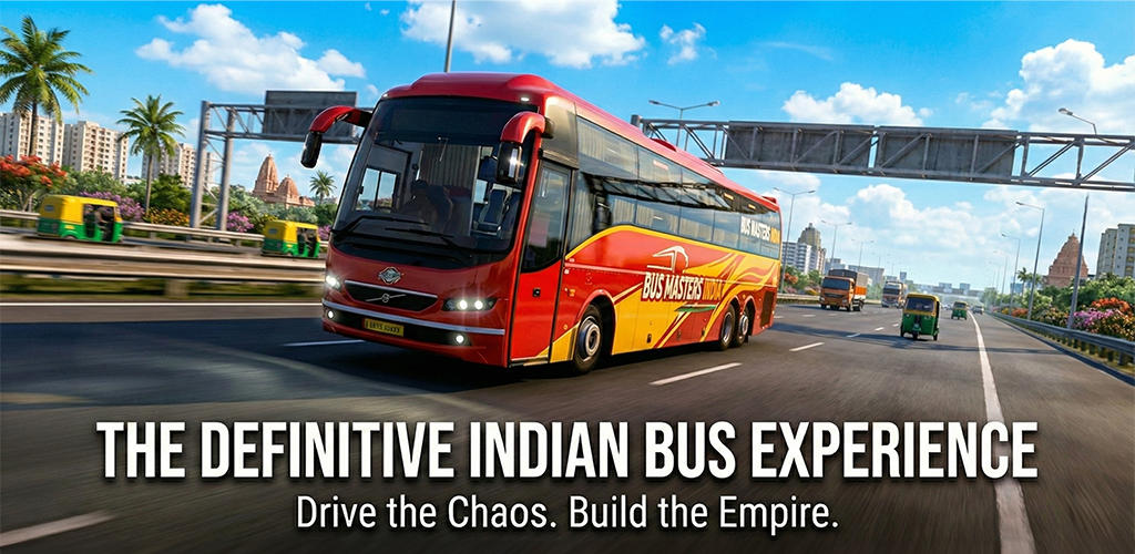 Banner of Bus Masters: India Simulator 