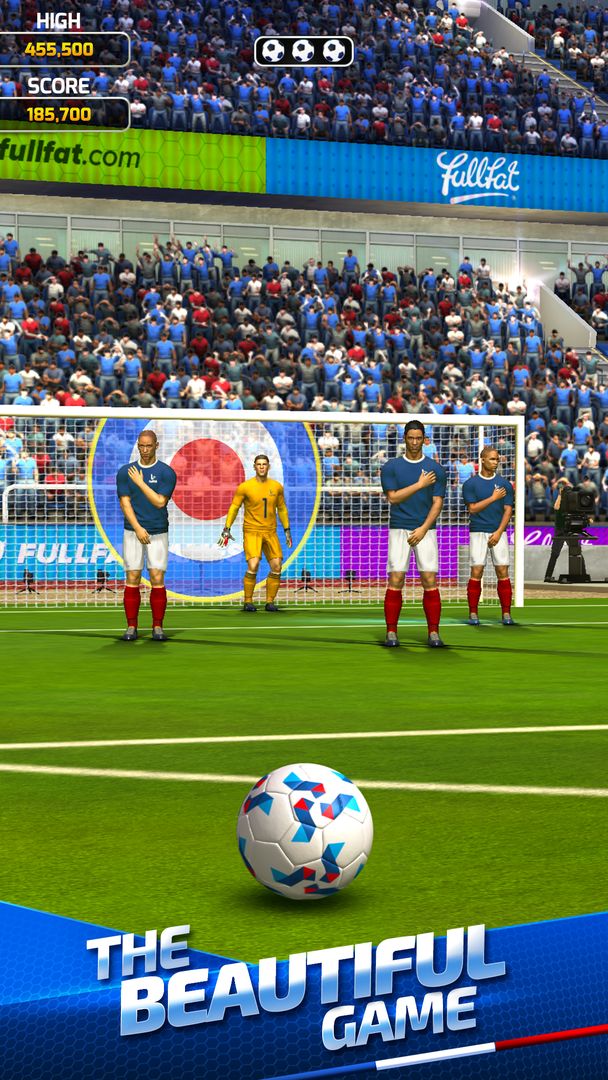 Flick Soccer France 2016 게임 스크린 샷