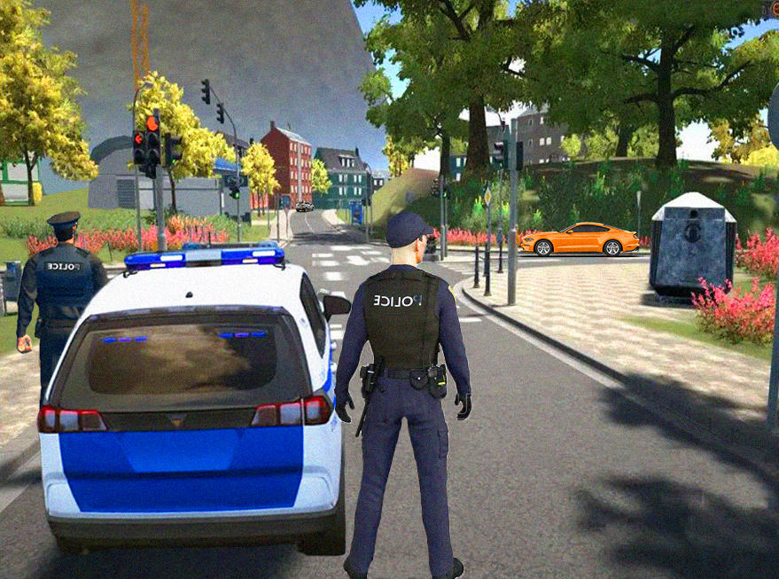 Police Parking Sim - Car Games ภาพหน้าจอเกม
