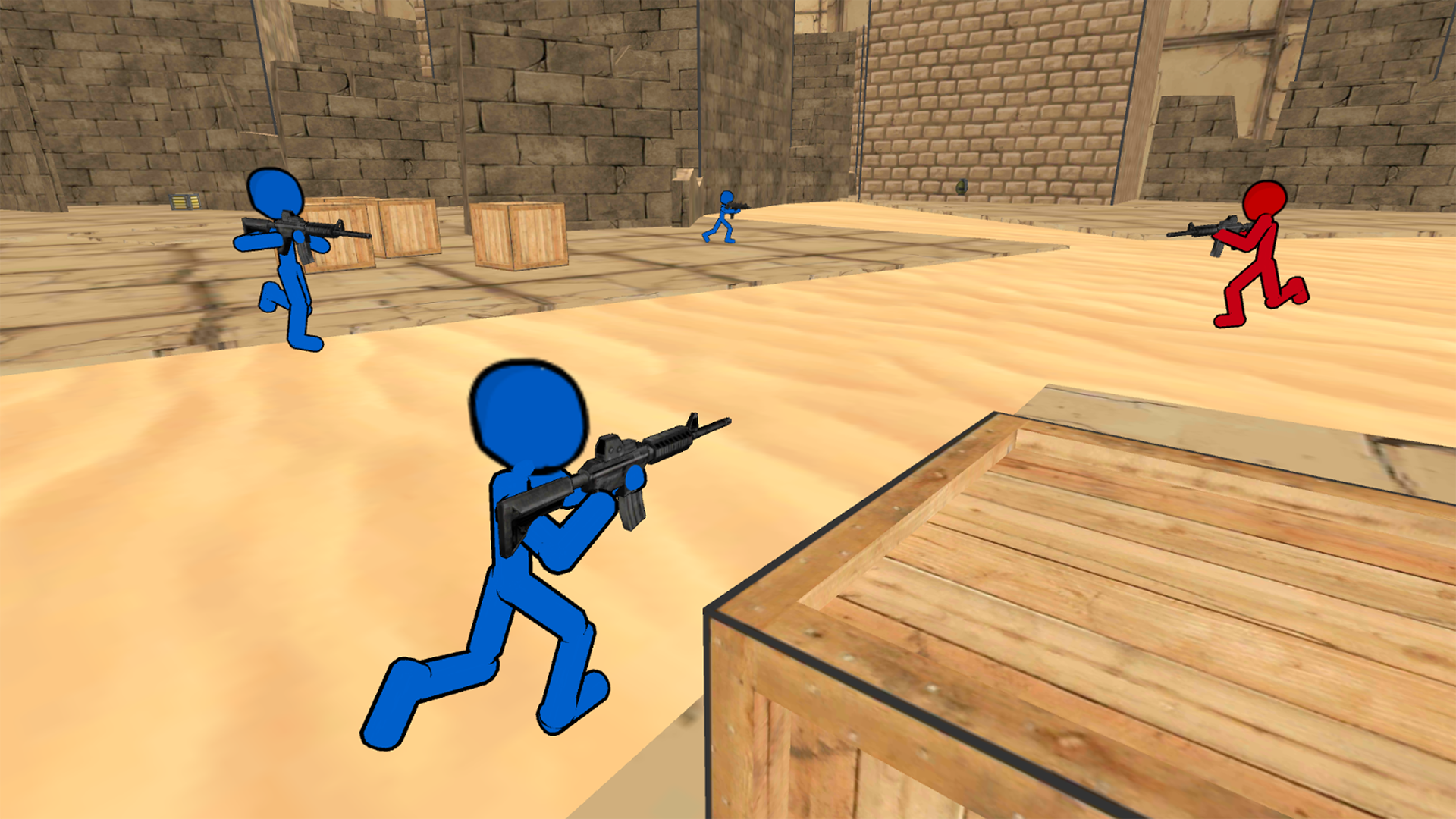 Скриншот игры Stickman Counter Terror Strike