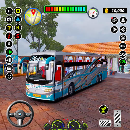 Cuplikan Layar Game Bus Driving Game Coach sim