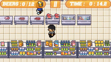 Beer Run Game Screenshot