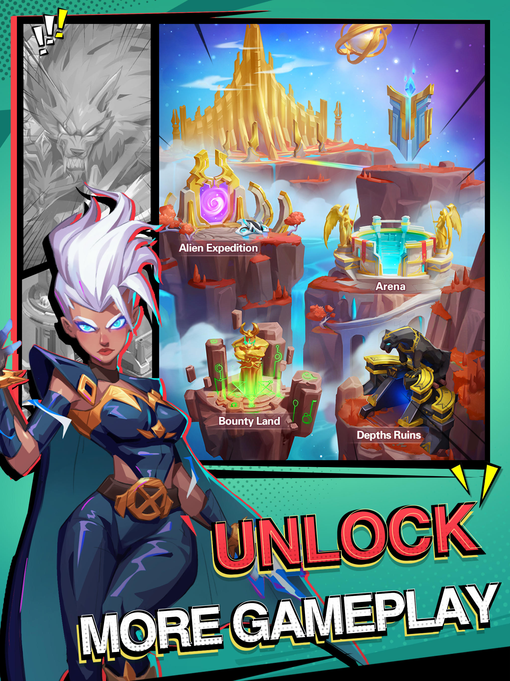 Screenshot of Heroes Bang: Idle RPG Arena