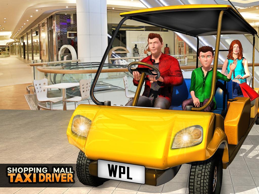 Shopping Mall Taxi Simulator : Taxi Driving Games Game Screenshot
