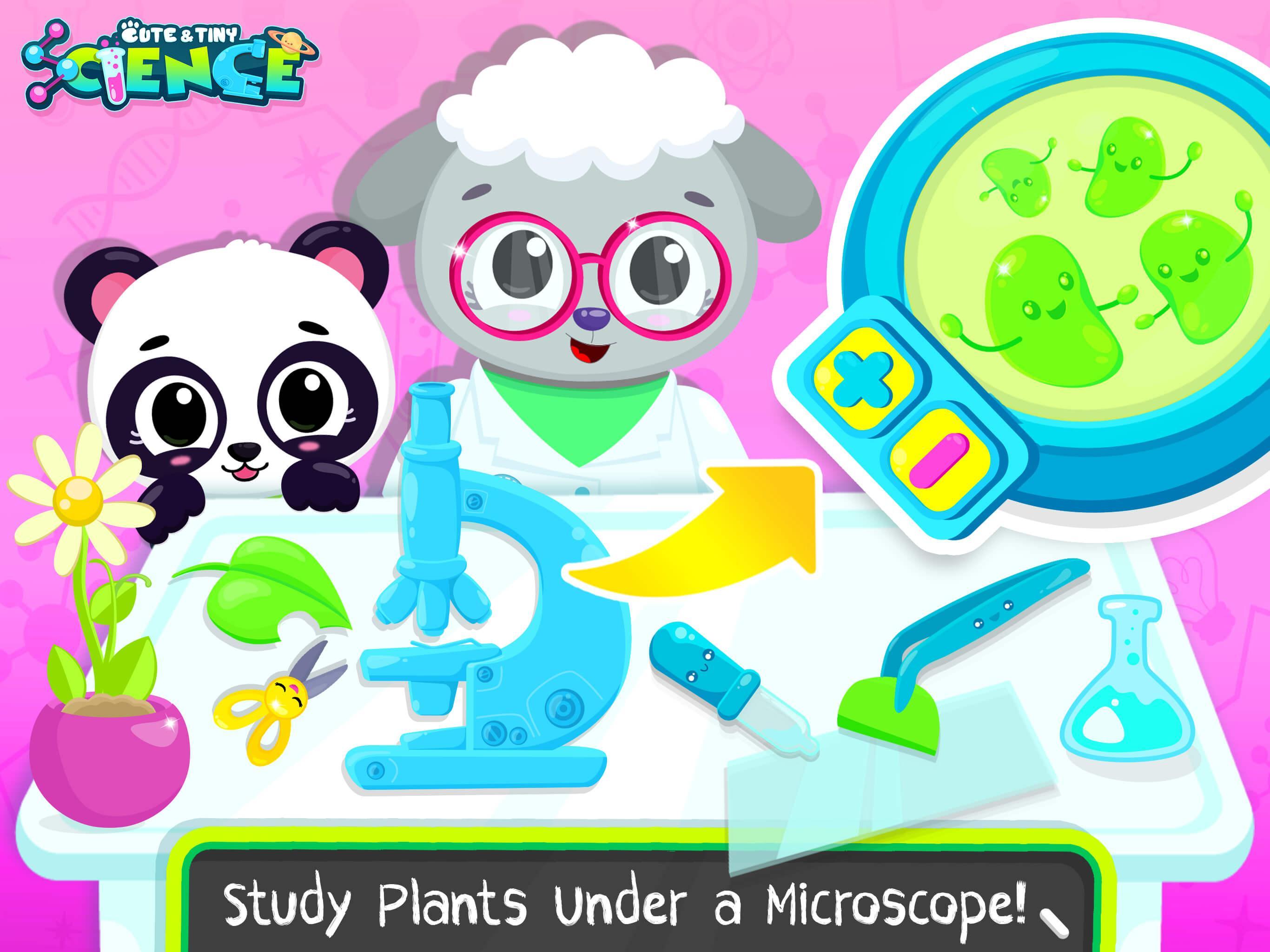 Cute & Tiny Science - Lab Adventures of Baby Pets Game Screenshot