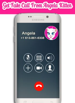 A Call From Talking Angela Game Screenshot