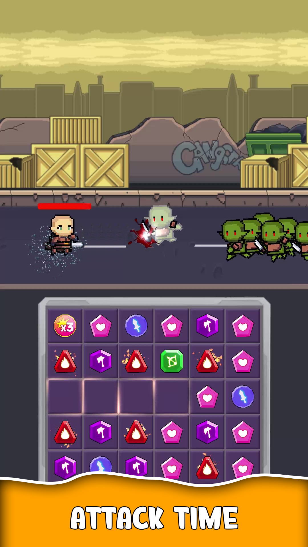 Match Attack Game Screenshot
