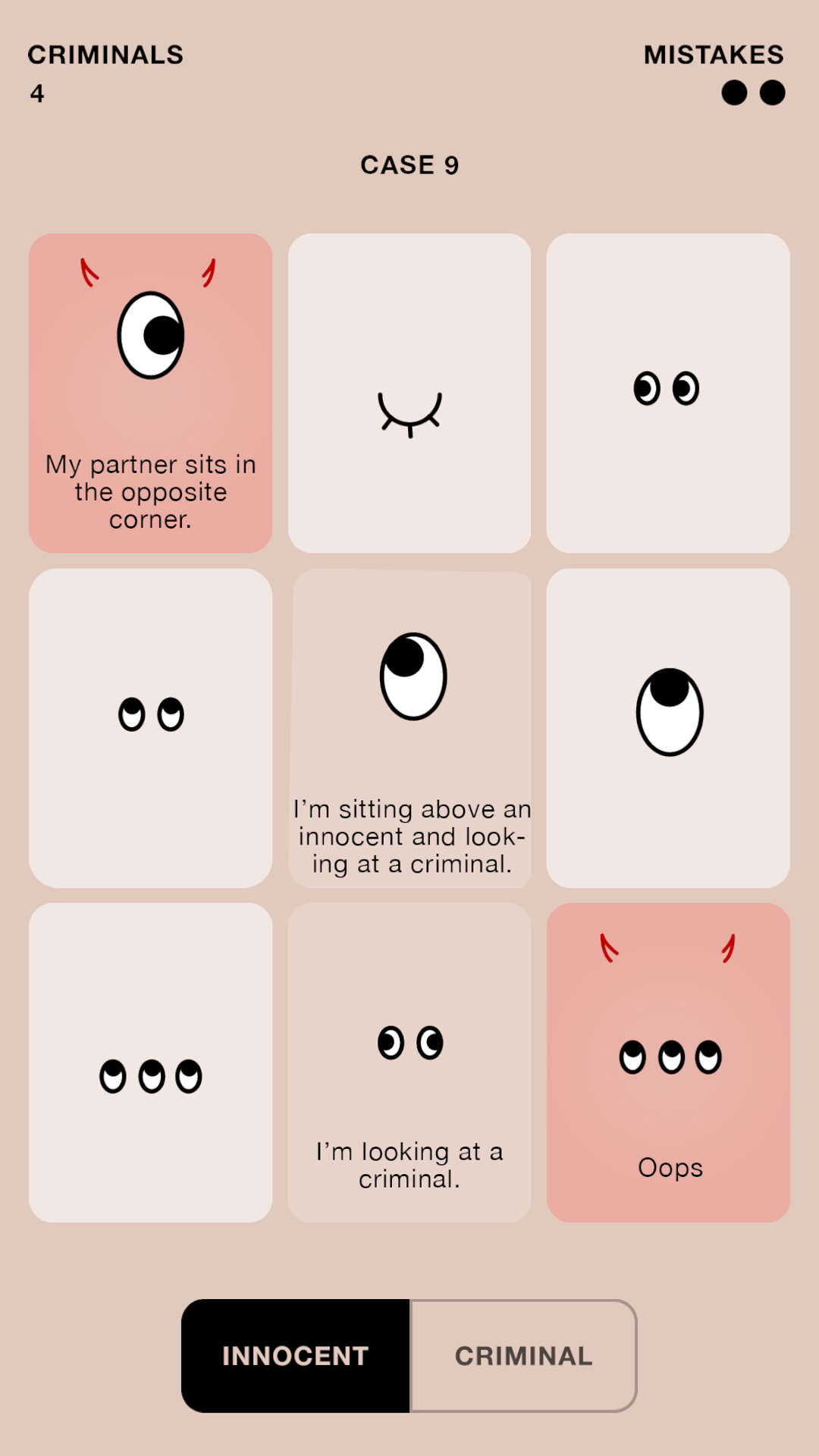 Partner In Crime Game Screenshot