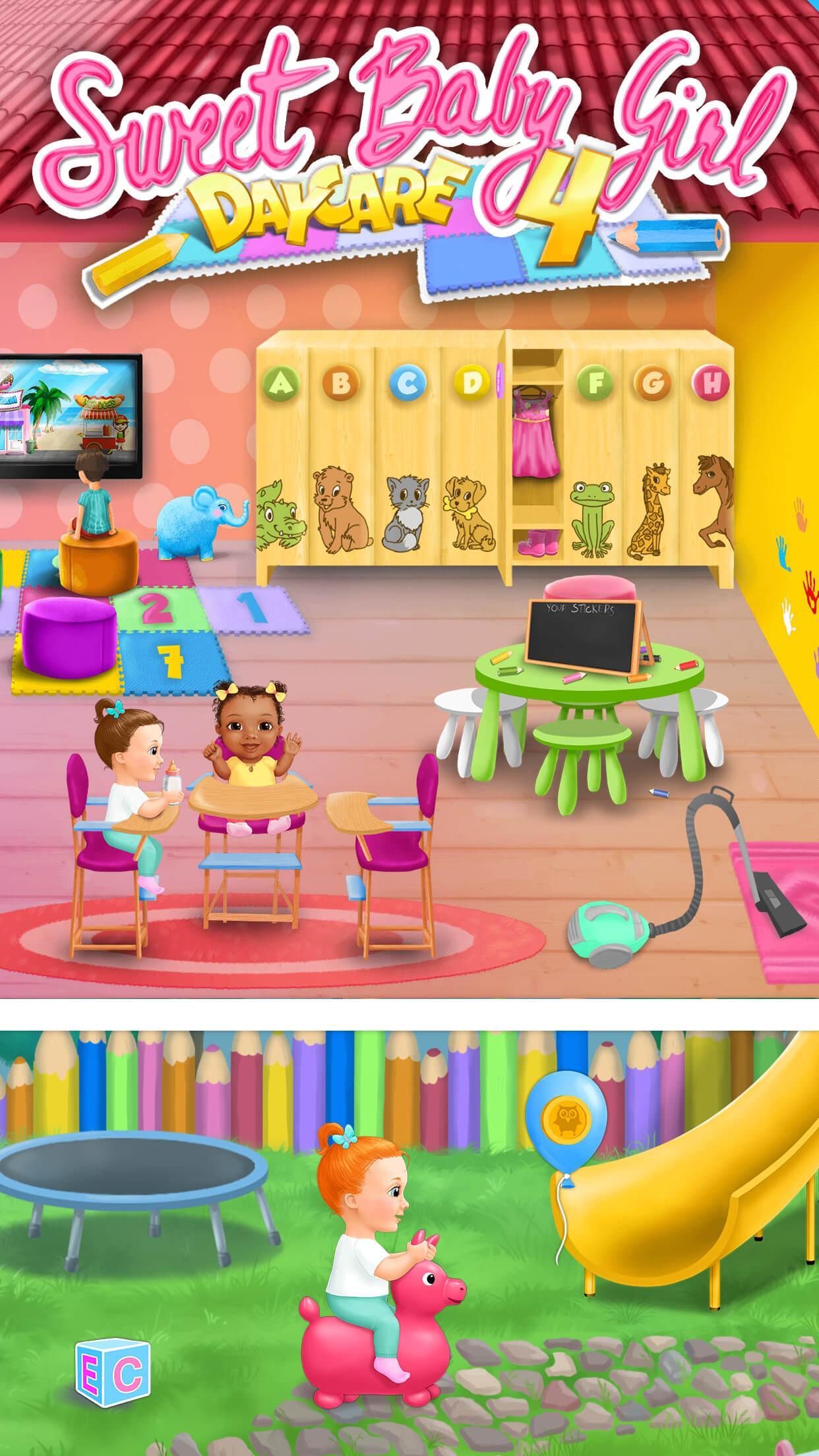 Screenshot 1 of Sweet Baby Girl Daycare 4 - Kegembiraan Mengasuh Anak 2.0.10