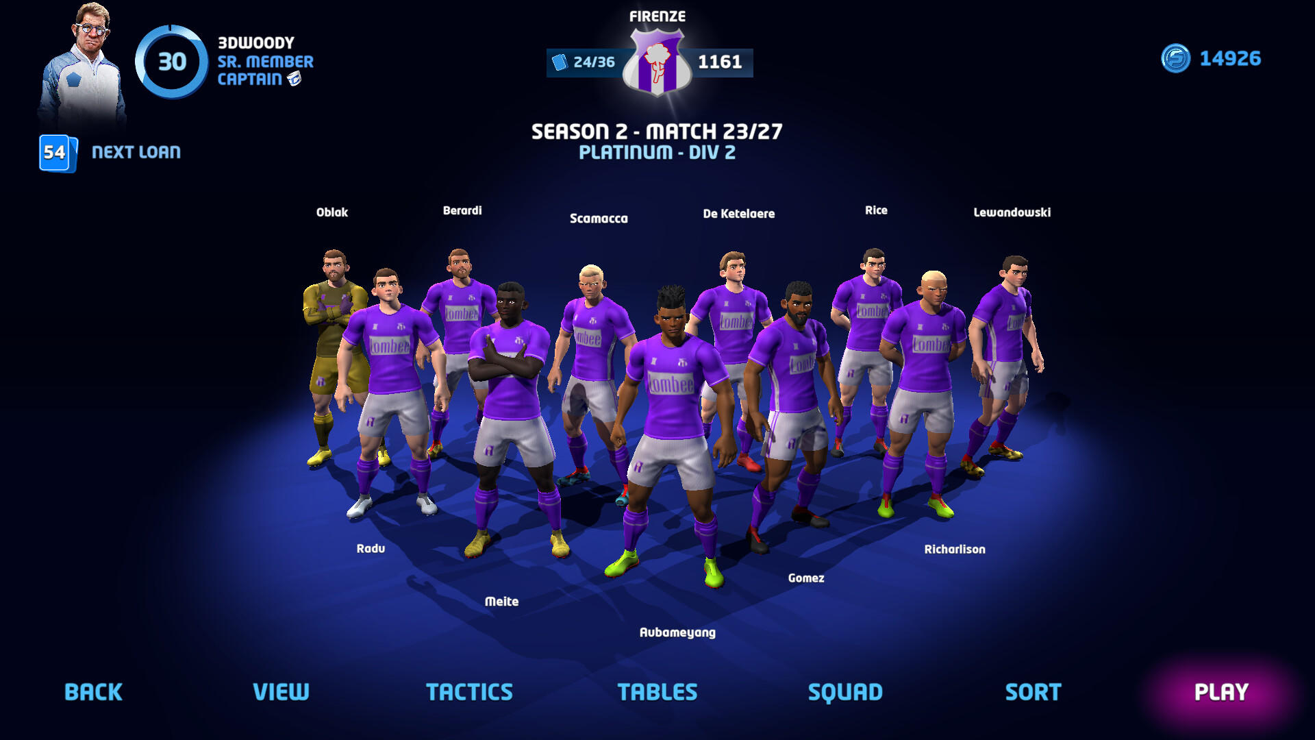 Sociable Soccer 24 screenshot game