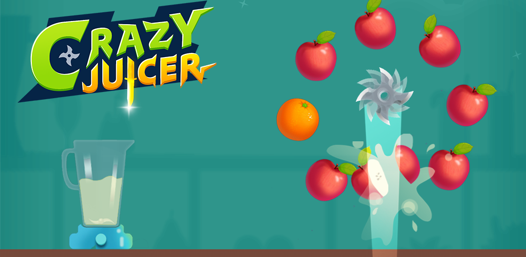 Banner of Crazy Juicer - Hot Knife Hit 遊戲和 Juice Blast 1.20