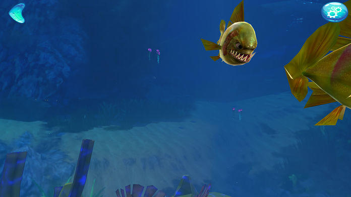 DEEP-SEA GROW AND BATTLE SIMULATOR ゲームのスクリーンショット