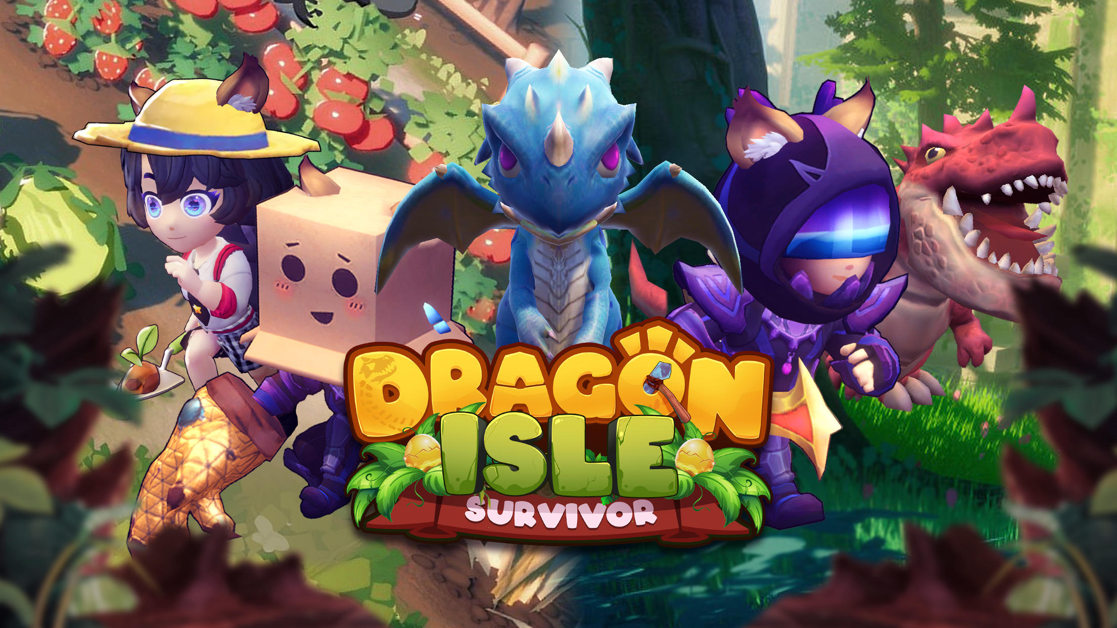 Cuplikan Layar Game Dragon Isle: Survivor