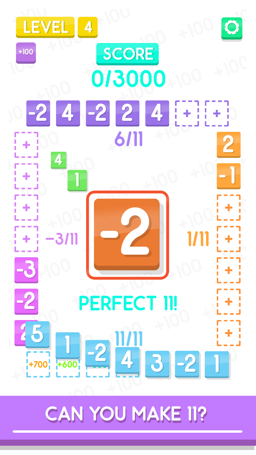 Make 11! Game Screenshot