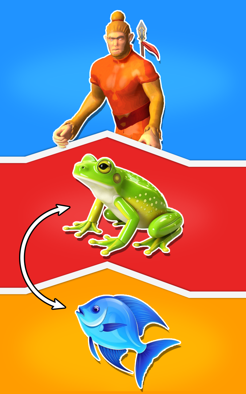 Human Evolution : Runner Game Game Screenshot