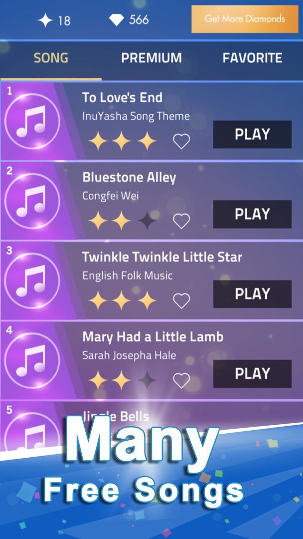Screenshot of Piano Magic Tiles Hot song - Free Piano Game