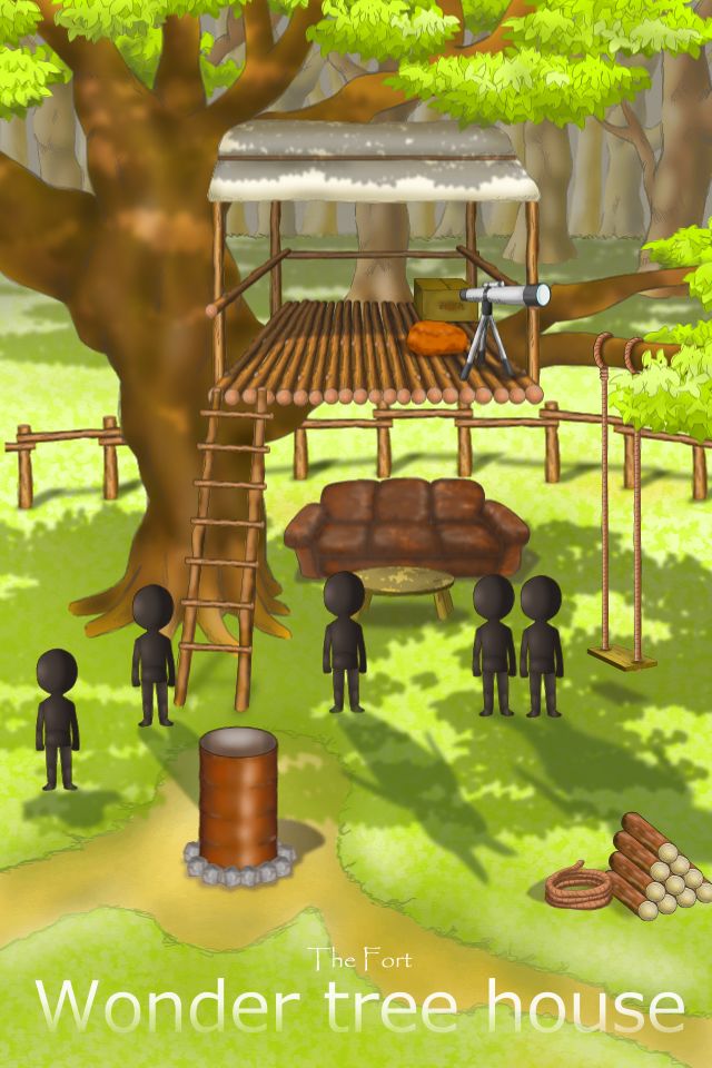 Wonder tree house screenshot game