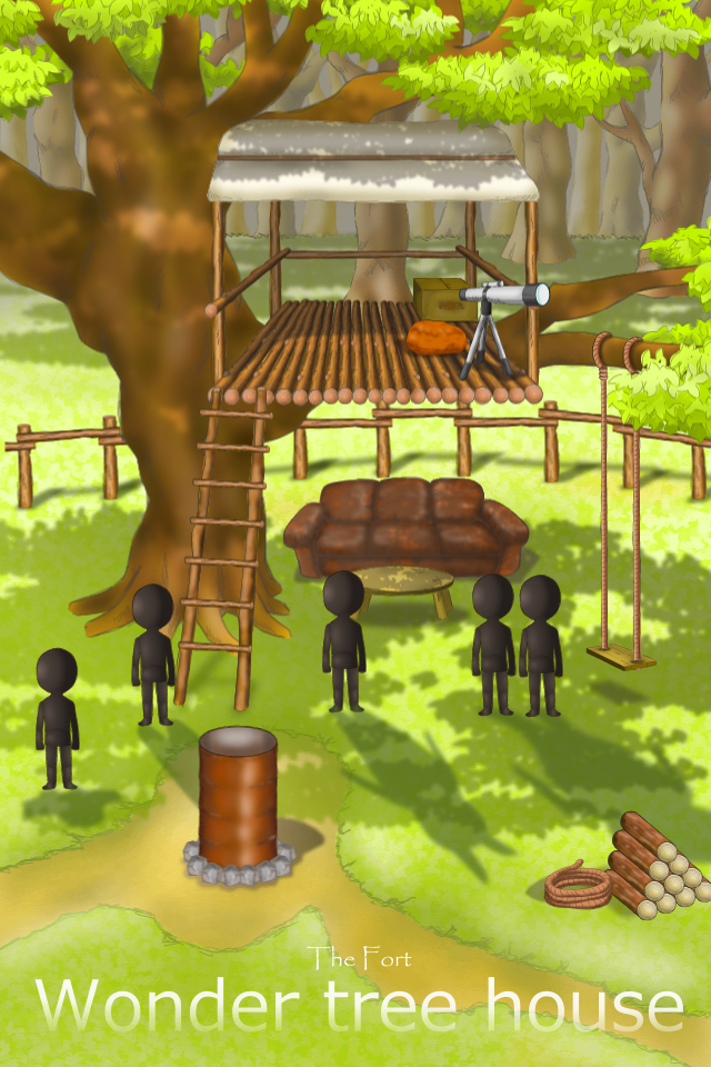 Wonder tree house Game Screenshot