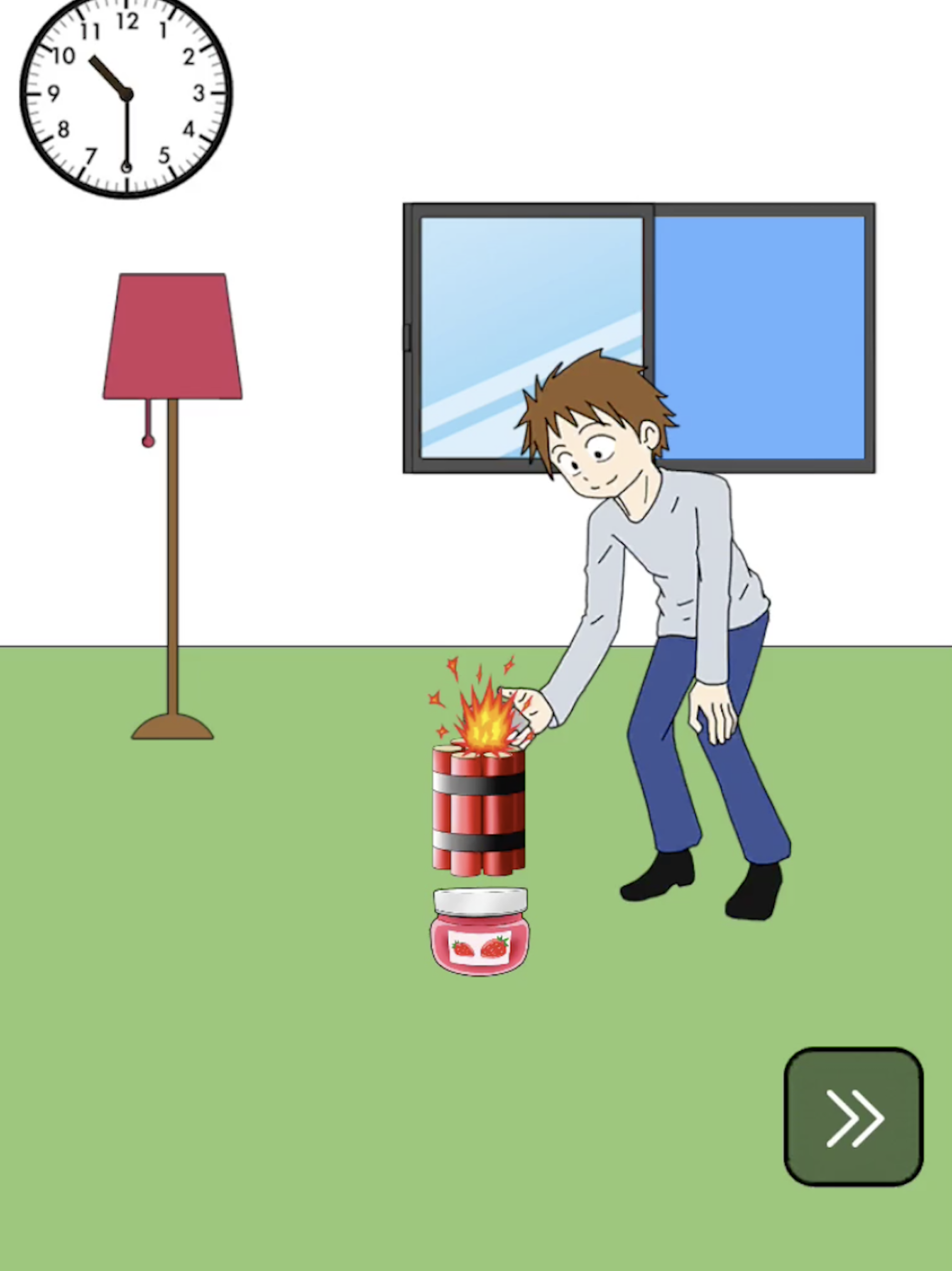The Bottle Won't Open! Game Screenshot