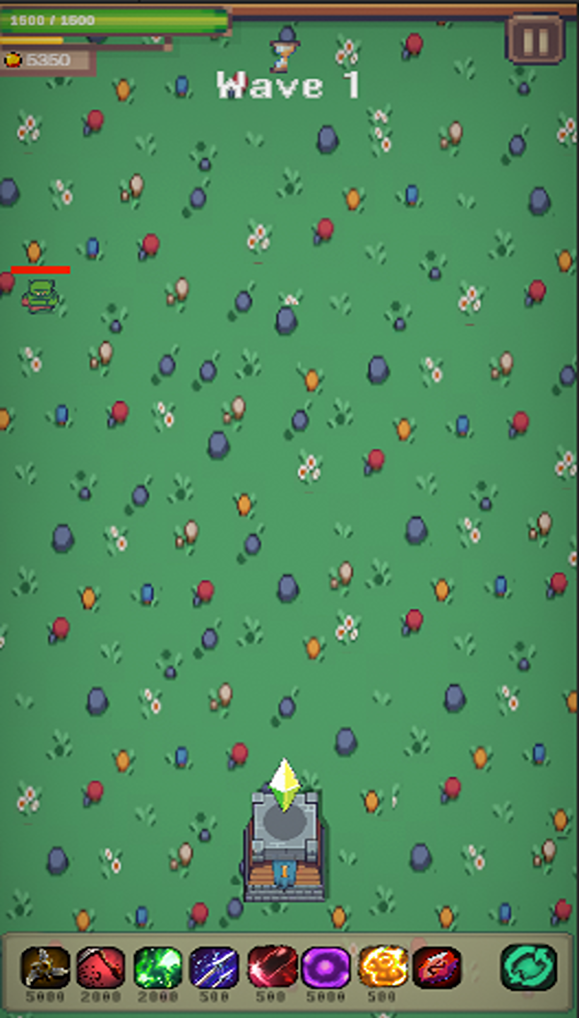 Скриншот игры Tower Survivors