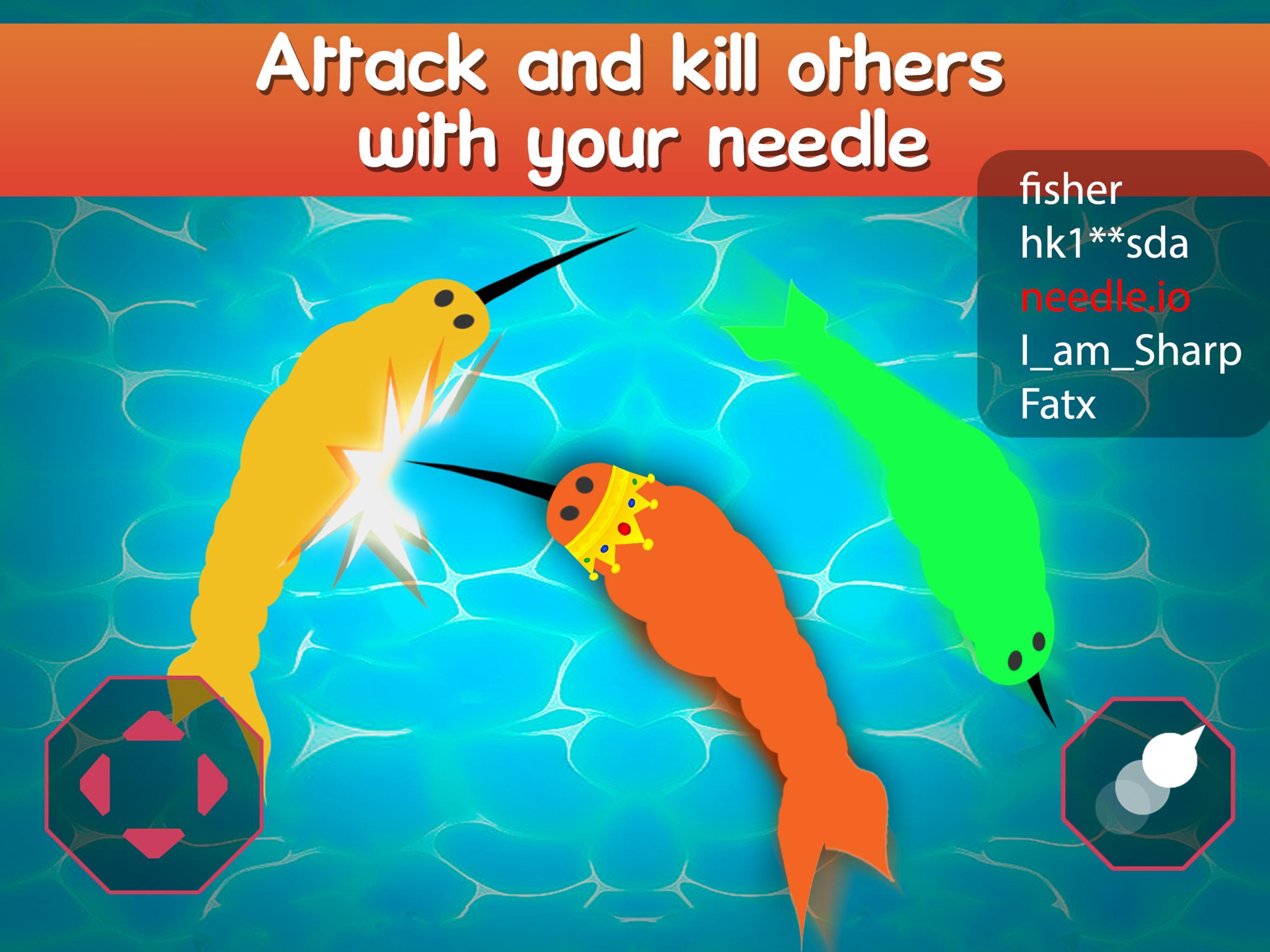 needle.io narwhale ゲームのスクリーンショット