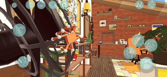 A Webbing Journey Game Screenshot