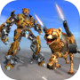 Icon of Robot Transforming Cheetah Attack: Cheetah Games