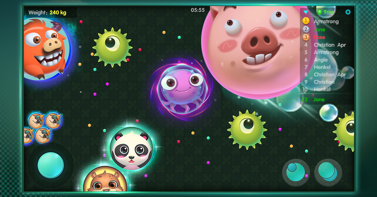 fighting chicken. io 게임 스크린샷