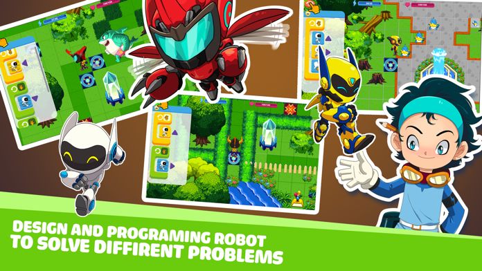Robotizen - Kid learn code 5+ 게임 스크린 샷