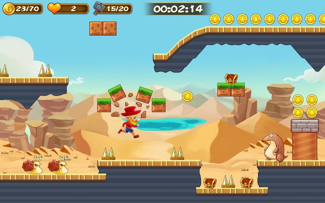 Super Adventure of Jabber screenshot game