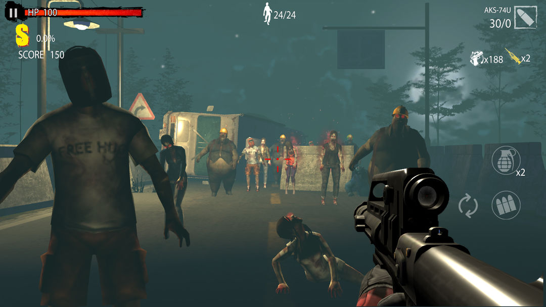 Zombie Hunter D-Day : 20Mil + ภาพหน้าจอเกม