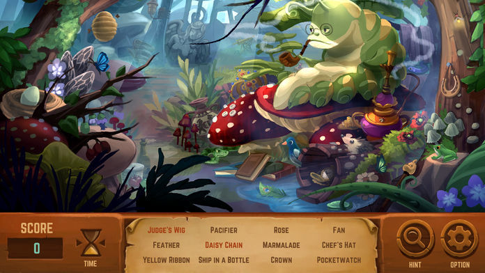 Screenshot of Alice in Wonderland: A Hidden Object Game