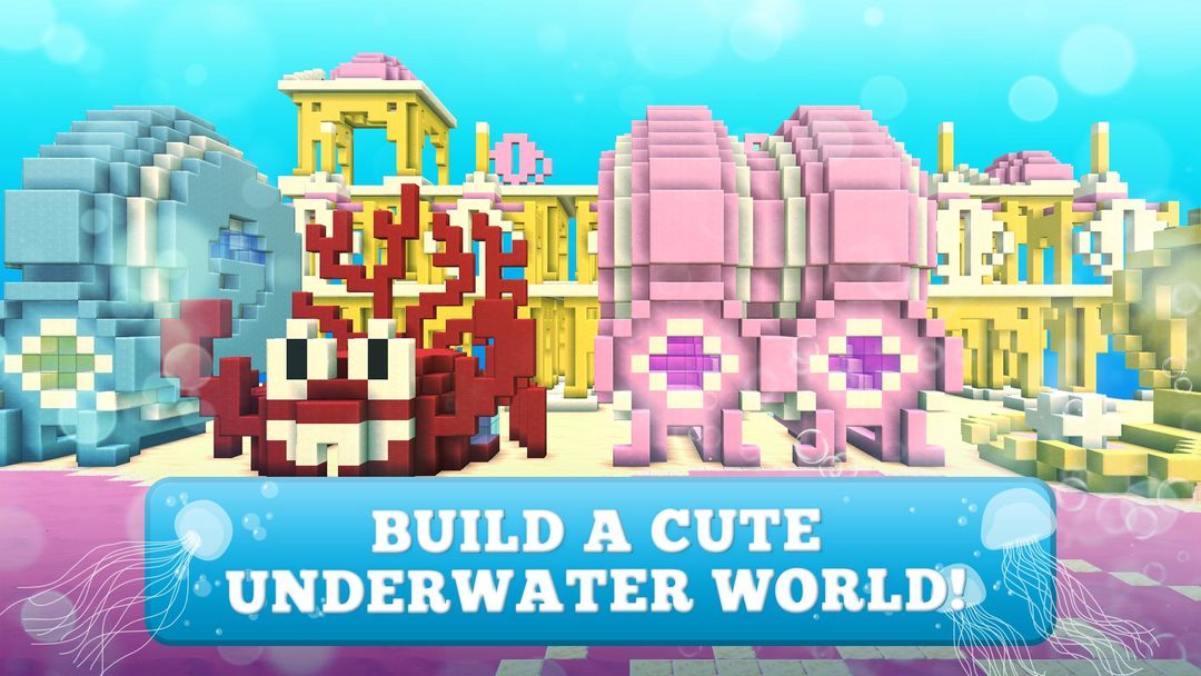 水上世界：水下王国建筑 screenshot game