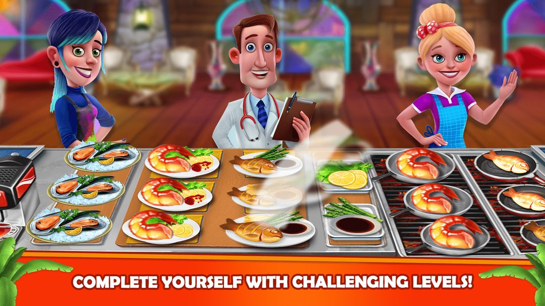 Kitchen life : 요리사 레스토랑 요리 게임 게임 스크린 샷