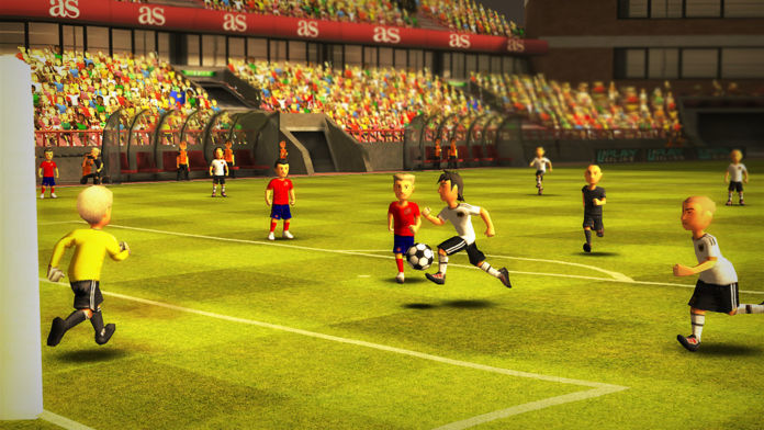 Striker Soccer Euro 2012: dominate Europe with your team 게임 스크린 샷