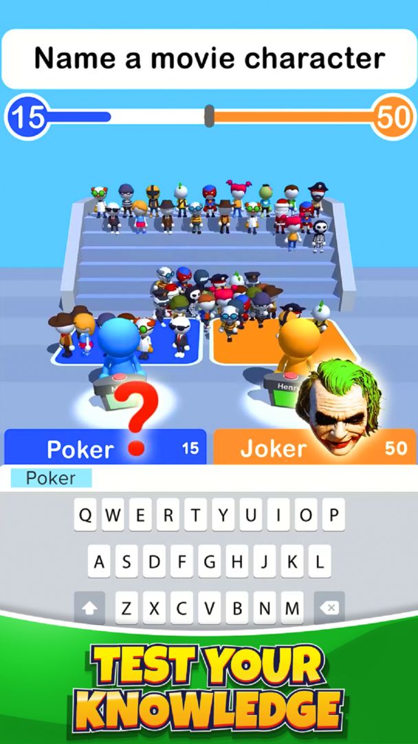 Screenshot of Guess Their Answer - IQ Games