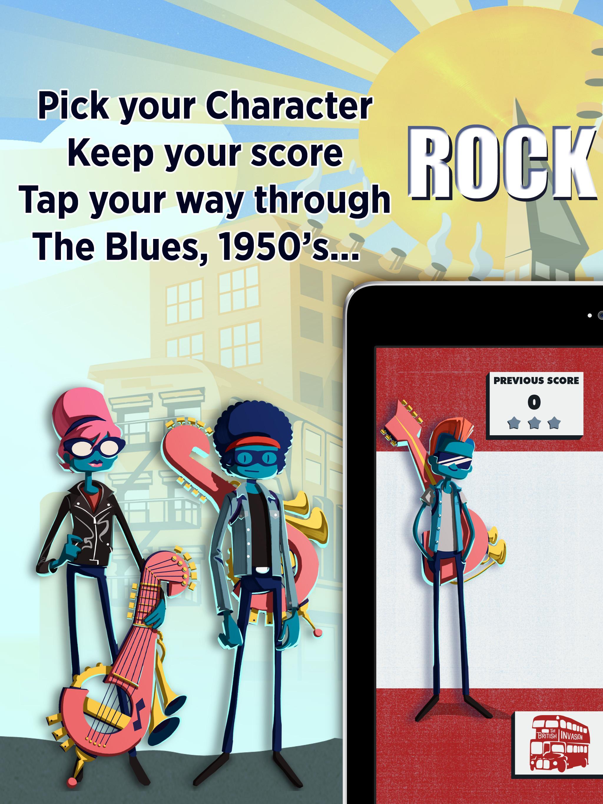 BandBlast Rock: Rhythm Master Game Screenshot