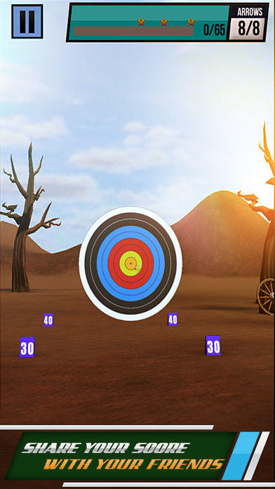 Archery Training Heroes Game Screenshot