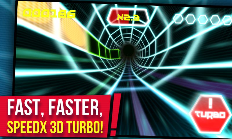 SpeedX 3D Turbo遊戲截圖