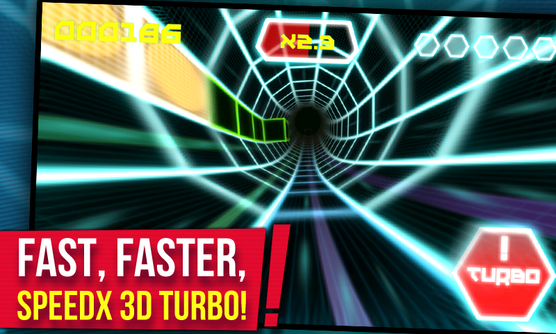 SpeedX 3D Turbo ภาพหน้าจอเกม