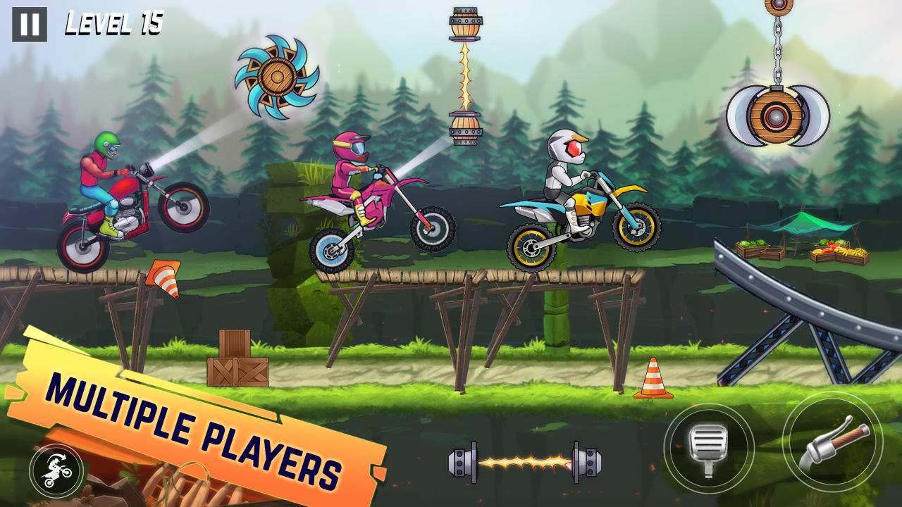 2D Bike Game -Bike Racing Gameのキャプチャ