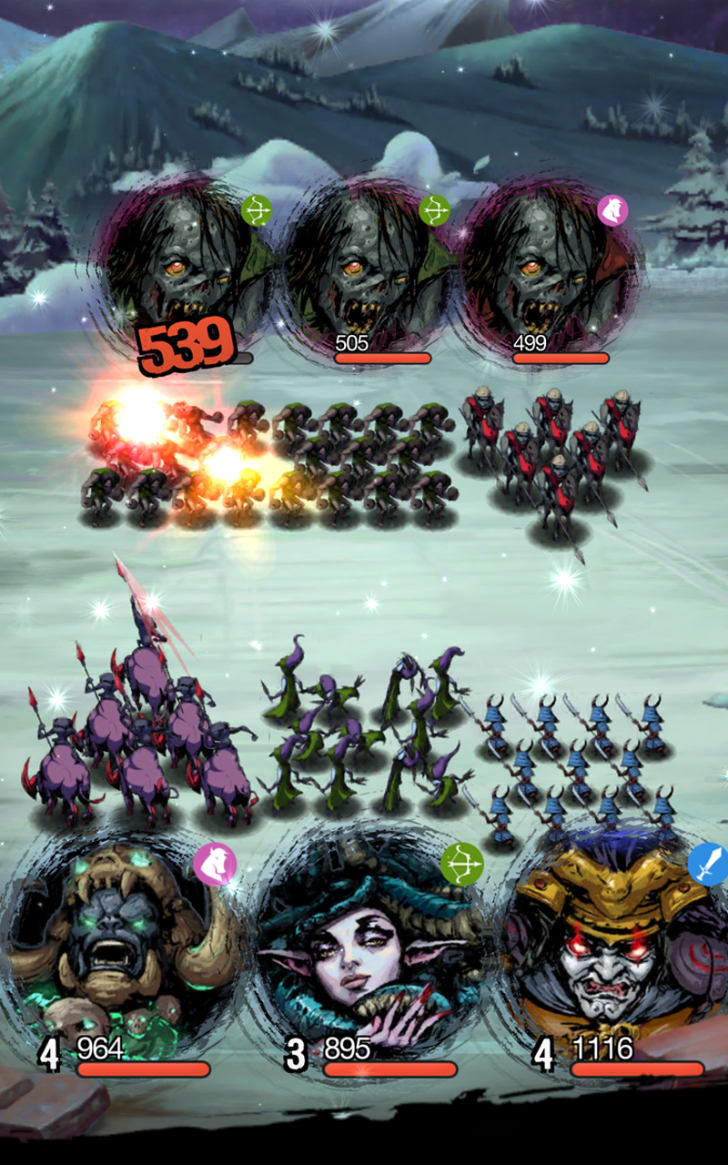 Blood Brothers 2: Strategy RPG Game Screenshot