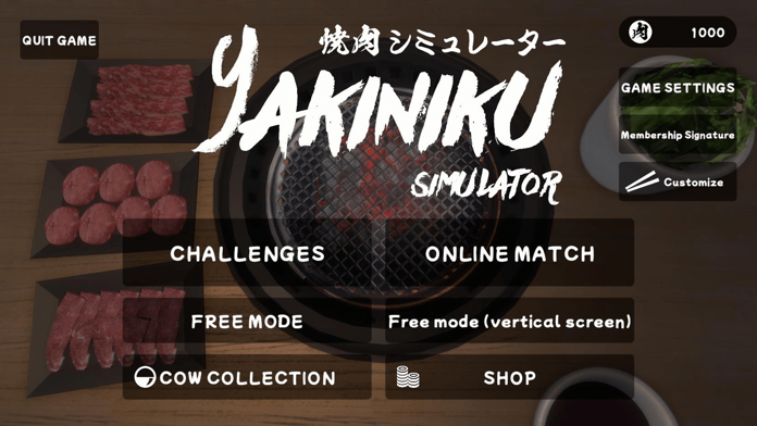 Screenshot of Yakiniku Simulator