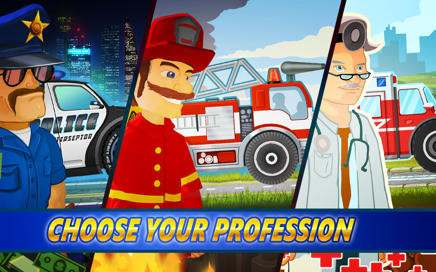 Emergency Car Racing Hero 게임 스크린샷