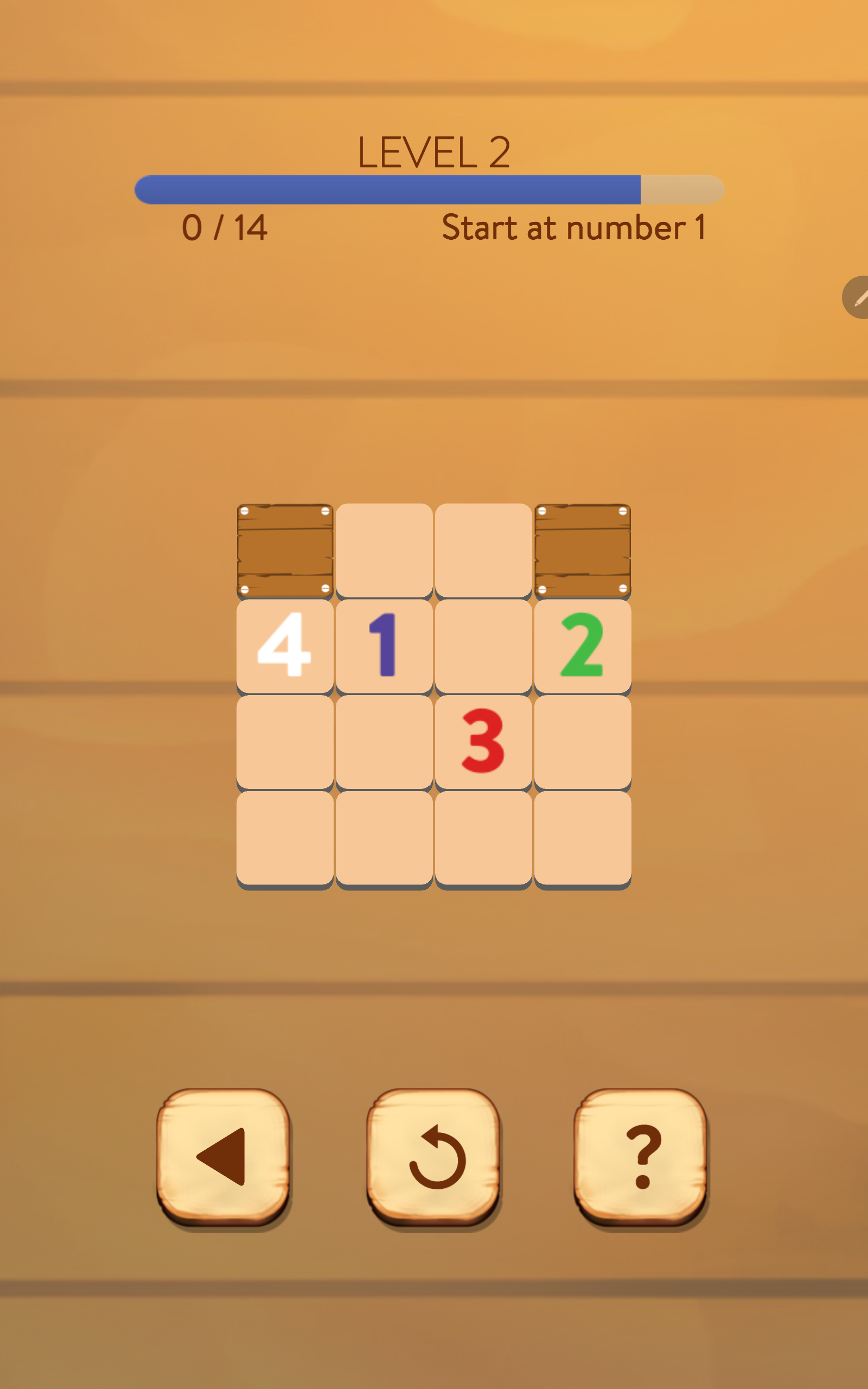 Cuplikan Layar Game Number Chain for brain