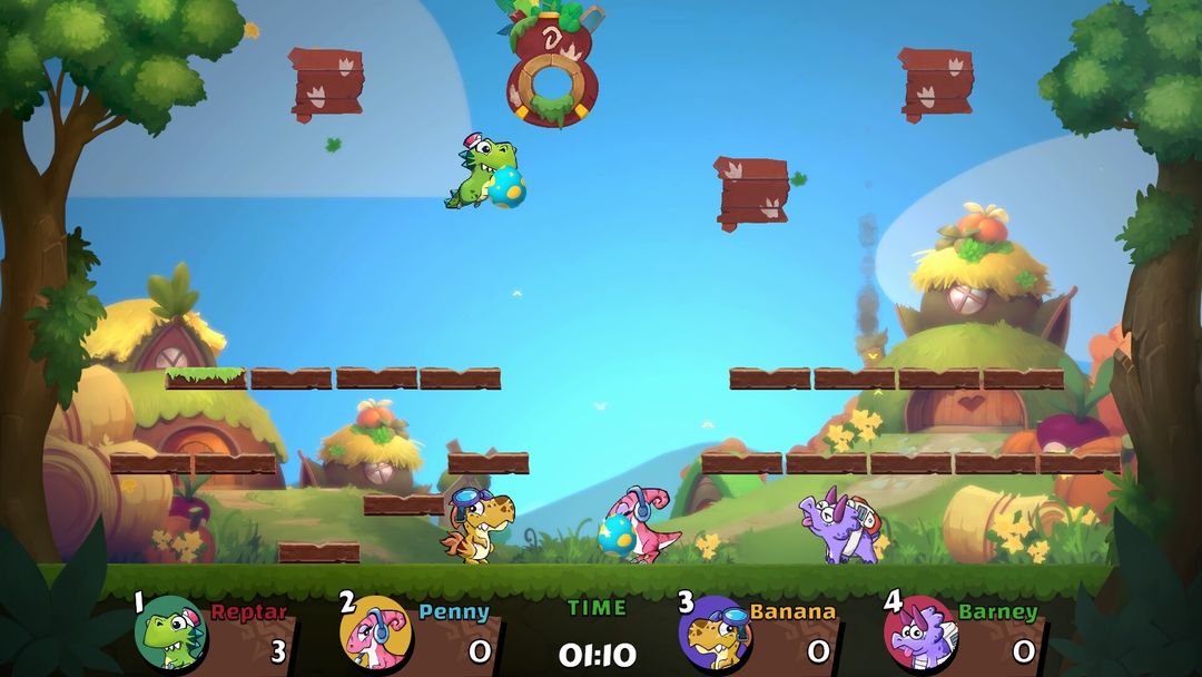 Screenshot of Dino Dash Party