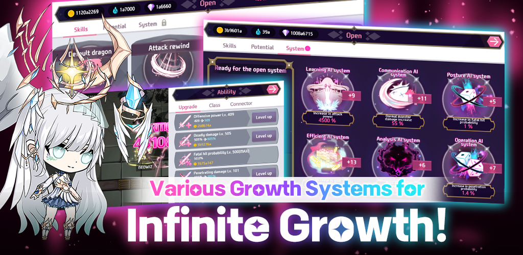 Screenshot of Guardian Goddess: Idle RPG