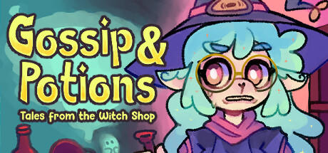 Banner of Gossip & Potions: Tales from the Witch Shop 