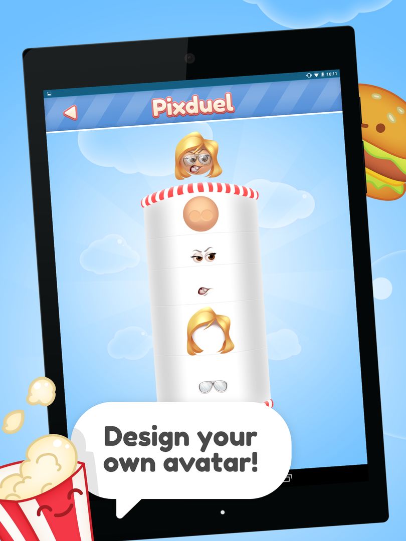 Pixduel™ screenshot game